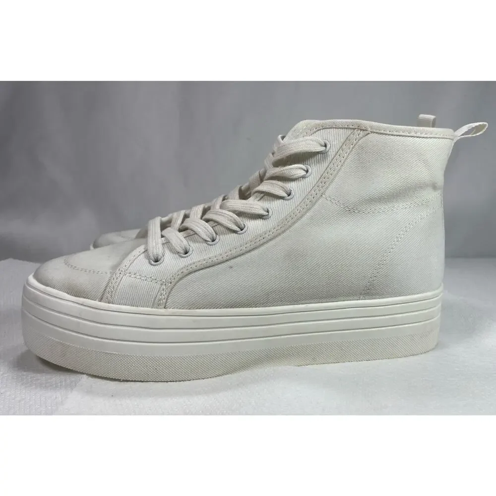 Universal Thread White Platform Sneakers Size 10 NWT
